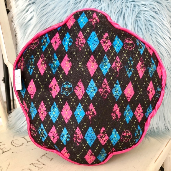 Monster High, 2013, Skullette, Pillow, RARE, Plush, Graffiti, Cuddle Cushion - Picture 2 of 13